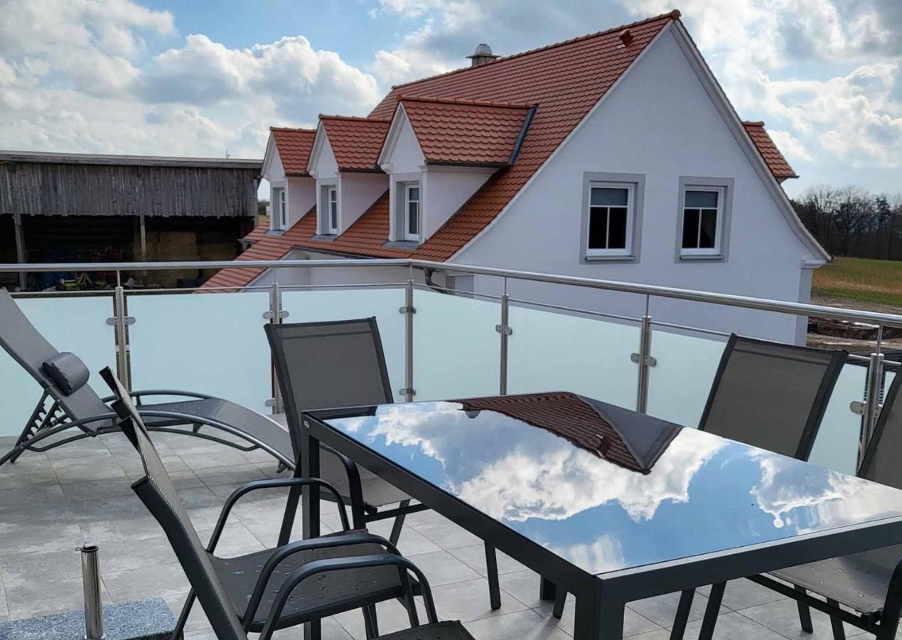 Ferienhof Gutmichel Feuchtwangen Exterior foto